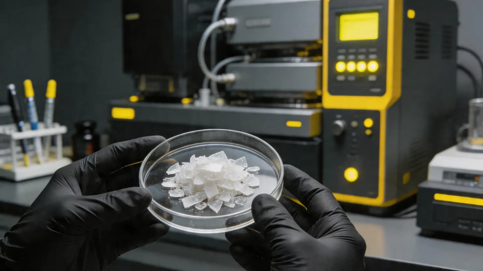 Laboratory test of rPET flakes — PFAS contamination screening